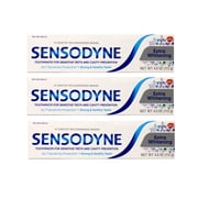 Sensodyne Extra Whitening, Enamel-Safe, for Sensitive Teeth Toothpaste, 4 oz, 3 Pack