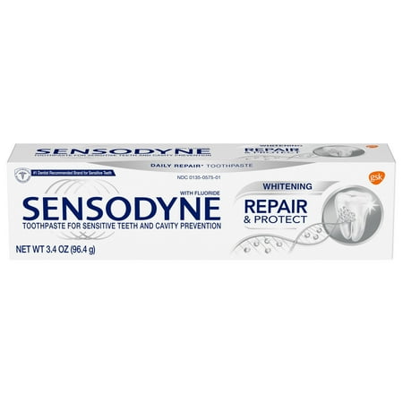 Sensodyne Whitening Deep Repairs & Protects Flouride Toothpaste, 3.4oz