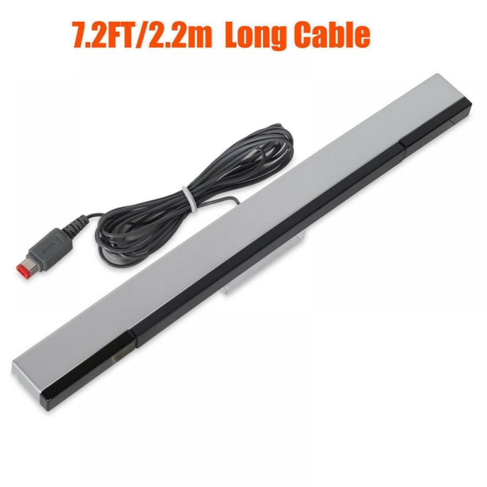 Sensor Bar for Wii, Replacement Wired Infrared Ray Sensor Bar for Nintendo Wii and Wii U Console