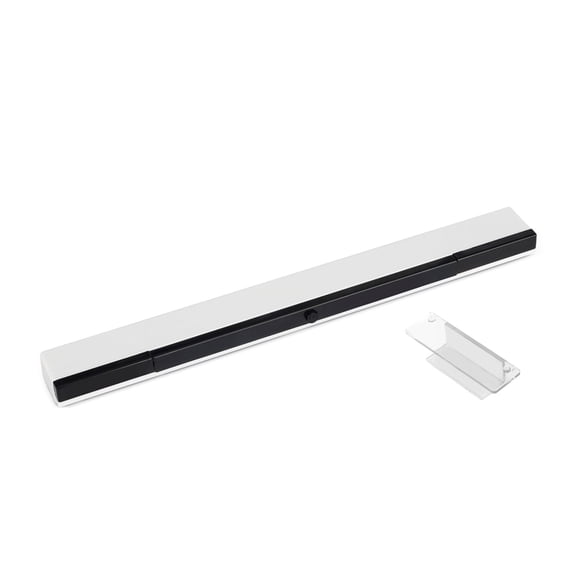Wireless Wii Sensor Bar, Wireless Infrared Ray Remote Sensor Bar, Replacement Wii U Signal Receiver Motion Sensor Bar, Infrared Ray Inductor w/ Stand Fit for Nintendo Wii/Wii U Console