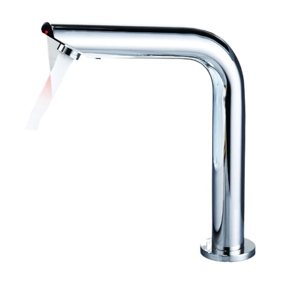 Sensor Basin Faucet Chrome Deck Mounted, Automatic Inflated Water Mixer Tap Tall Sink Faucets ELS8870 ,Smooth Operation