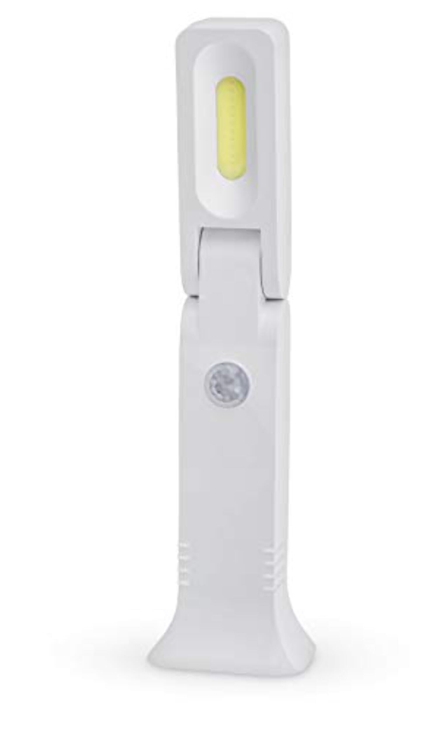 White Battery Operated LED Standing Utility Light