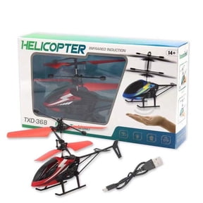 Infrared Sensor Remote Control Airplane, Kids Flying Toy With LED Lights, Auto Hovering Helicopter, Indoor Outdoor RC Drone, Gyro Stabilizer For Stable Flight, Cool Christmas Birthday Gift For Boys