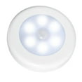 thumbnail image 1 of Sensor Light, Battery-Powered LED Night Light, Stick-Anywhere Closet Lights Stair Lights, Hallway, White Shell White shell positive white light, 1 of 8