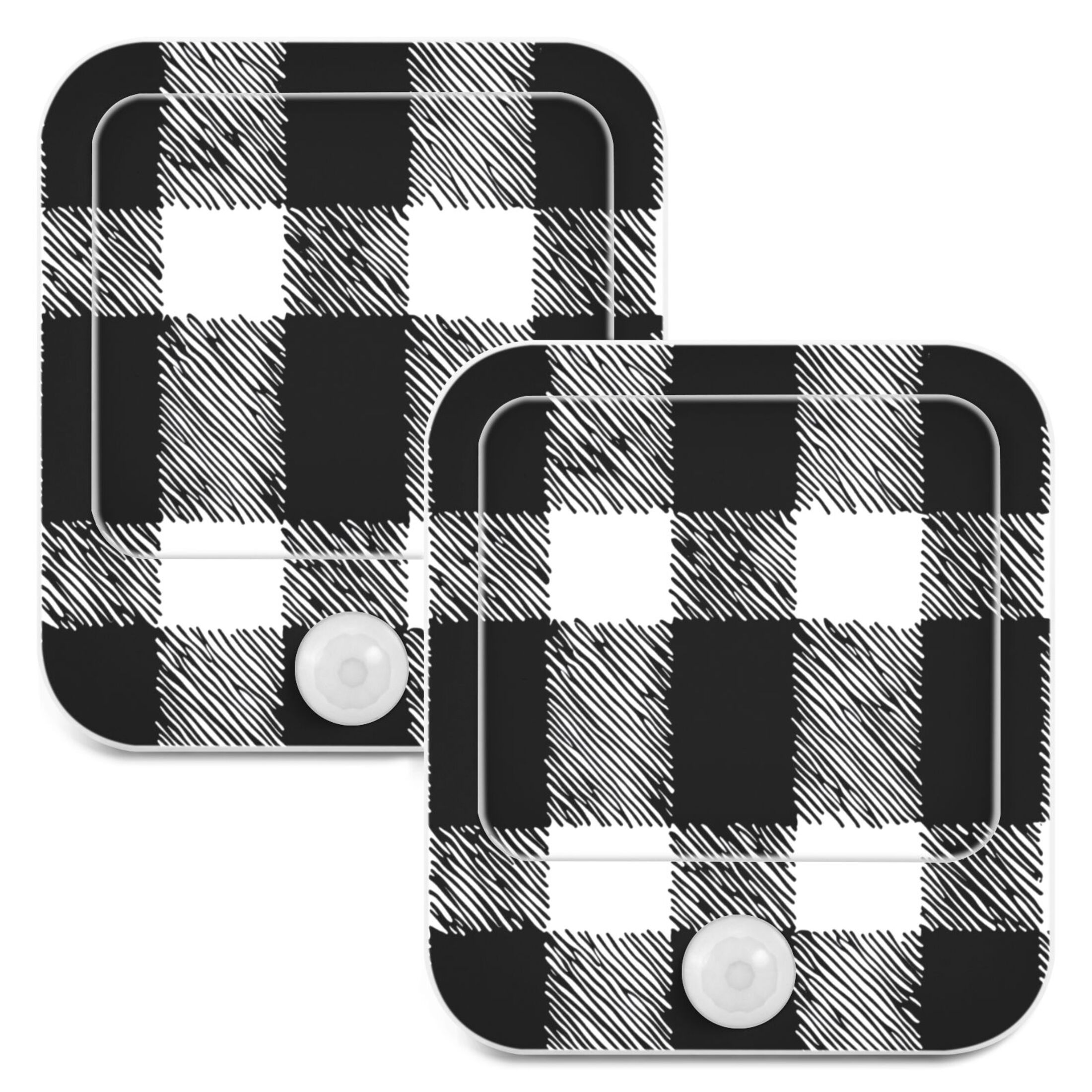 Sensor Night Light 2 Pack LED Motion Night Light Plug into Wall 3 Modes