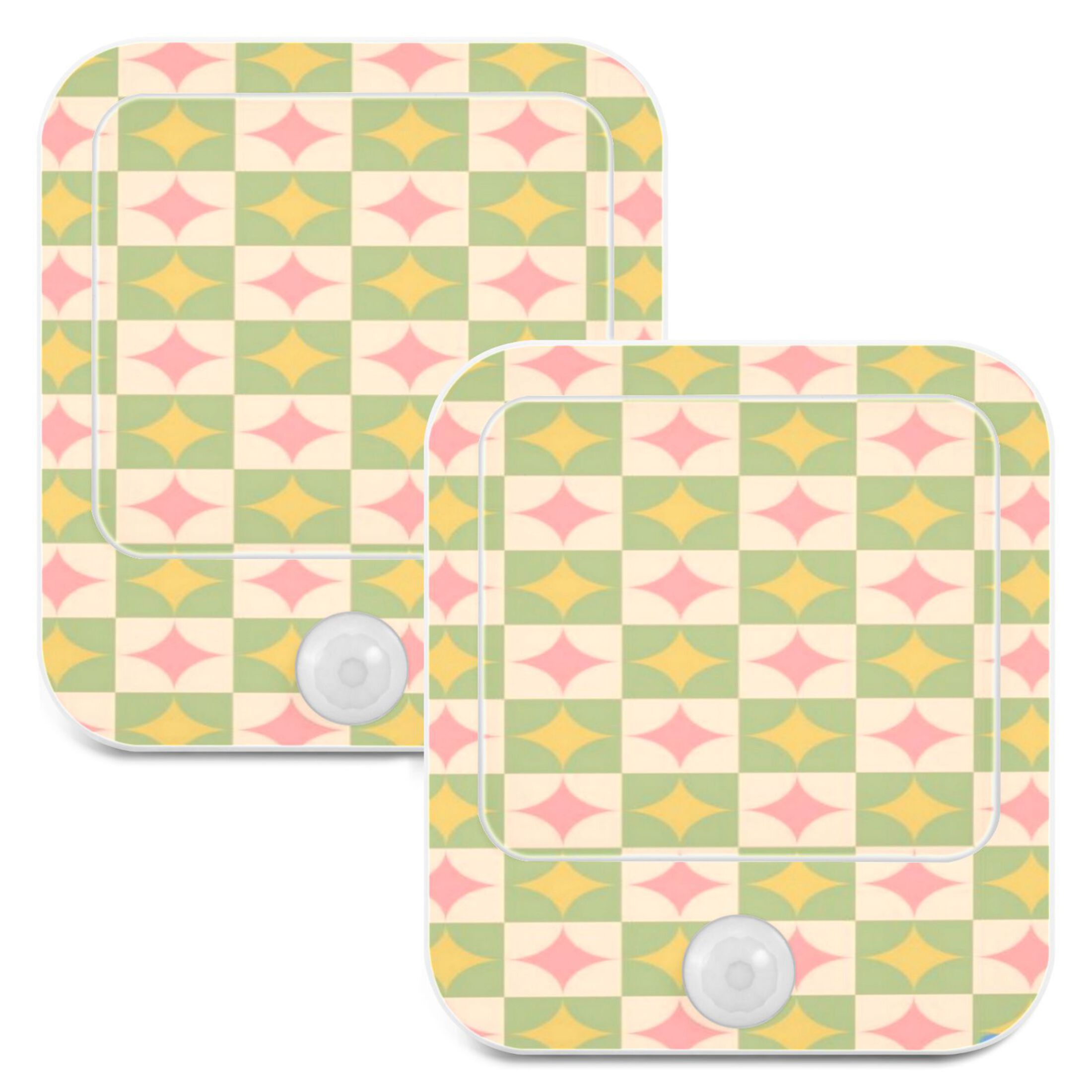 Sensor Night Light 2 Pack LED Motion Night Light Plug into Wall 3 Modes