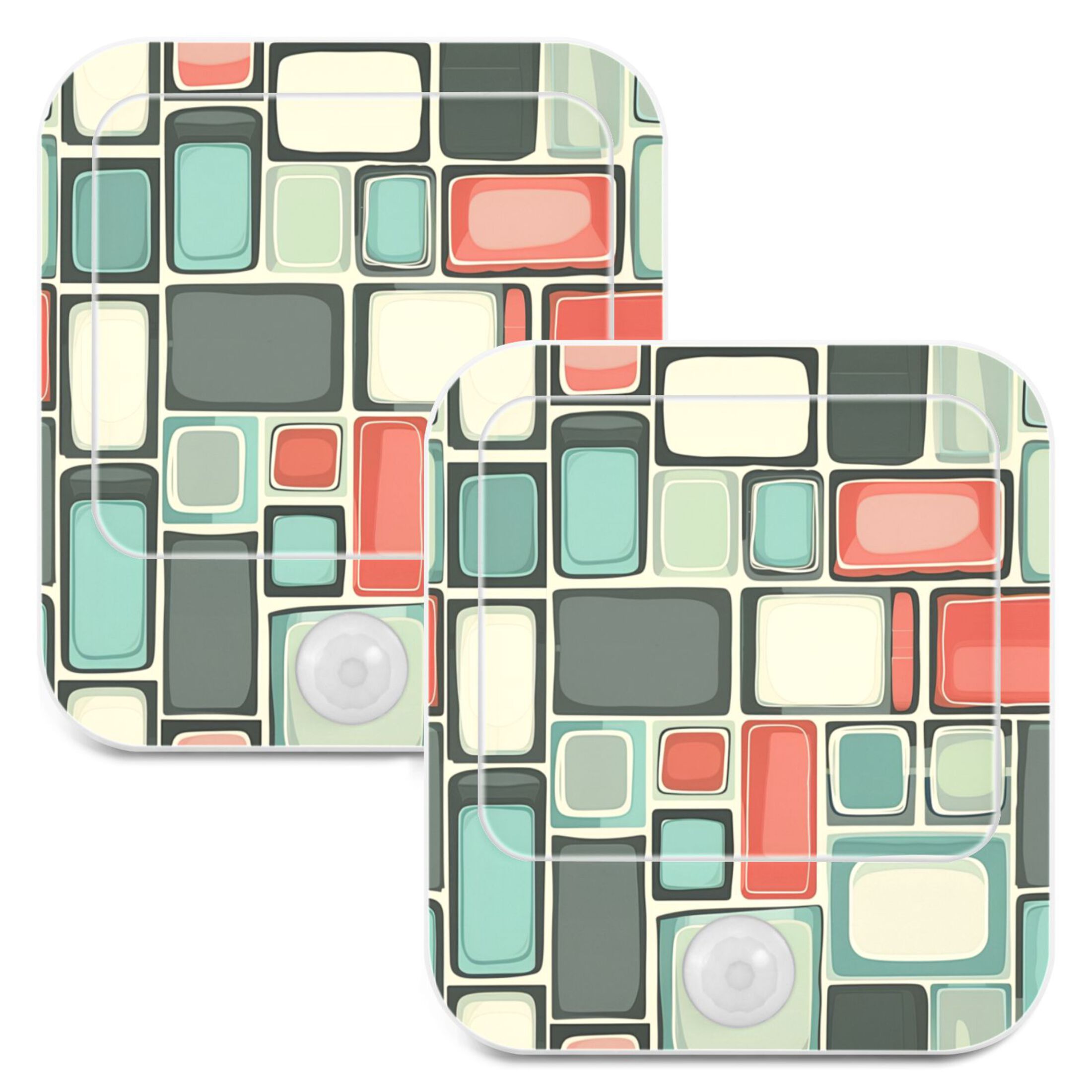 Sensor Night Light 2 Pack LED Motion Night Light Plug into Wall 3 Modes