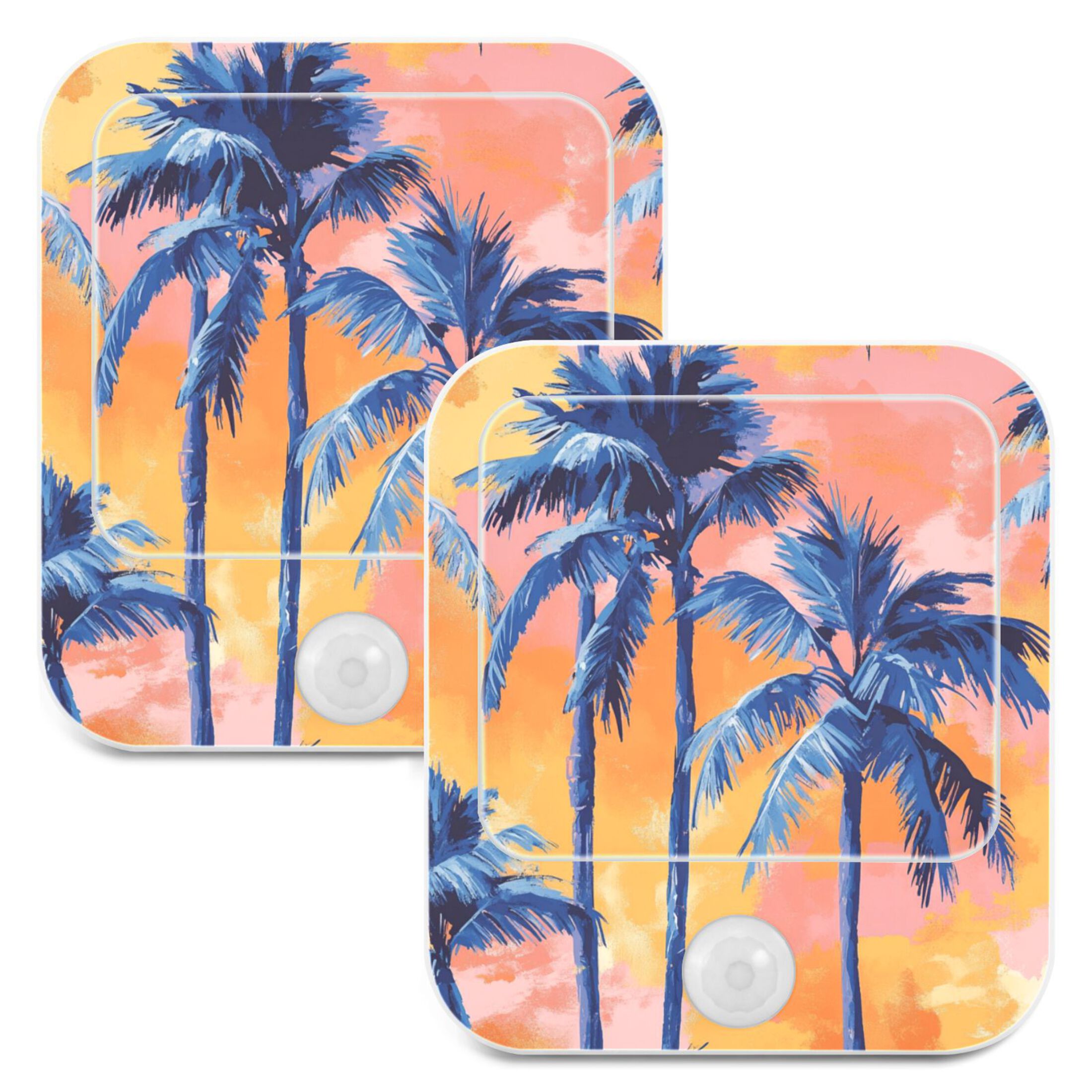 Sensor Night Light 2 Pack LED Motion Night Light Plug into Wall 3 Modes