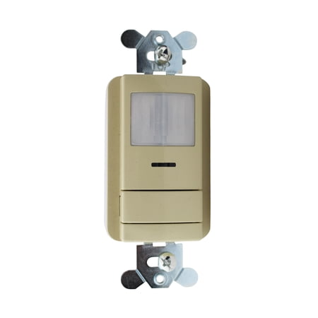 Sensor Switch NWSX-PDT-LV-IV Wall Switch PIR Occupancy Sensor, Ivory