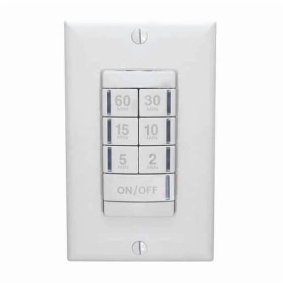 Sensorswitch Timer Switch,60 Min,White PTS 60 WH