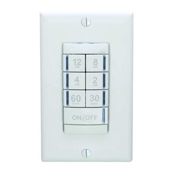 Sensorswitch Timer Switch,12 Hrs,White PTS 720 WH