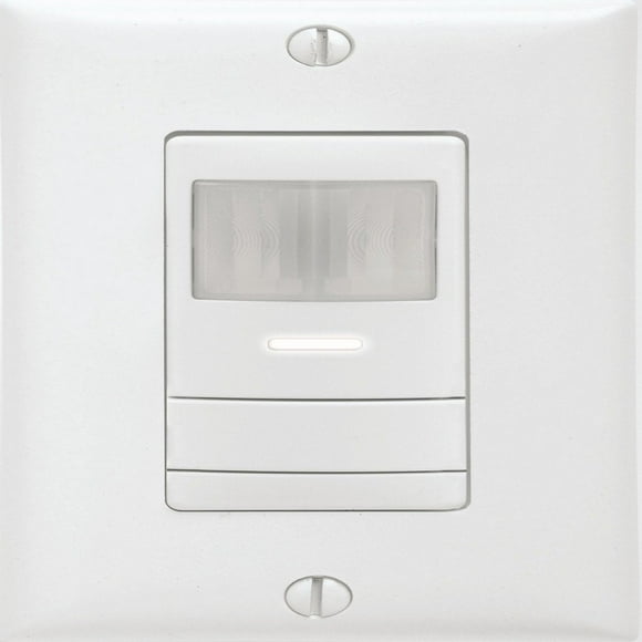 Sensor Switch WSX 2P WH PIR Occupancy Two Pole Wall Switch Sensor, Ivory , White CA2