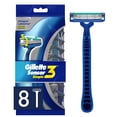 thumbnail image 1 of Sensor3 Simple Men's isposable Razors, 8 Count, 1 of 5