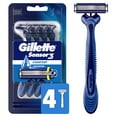 thumbnail image 1 of Sensor3 Smooth Shave isposable Razor, 4 Count, 1 of 6
