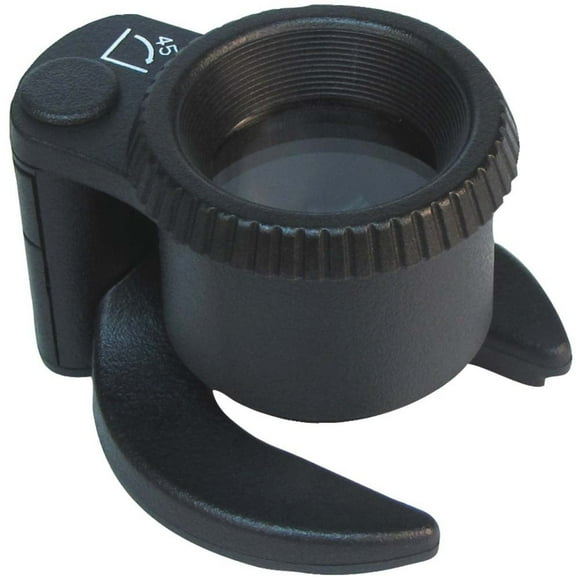 Carson SensorMag 4.5x30mm Camera Sensor Magnifier Cleaning Loupe, Magnifying Glass with Light for DSLR Cameras (SM-44)