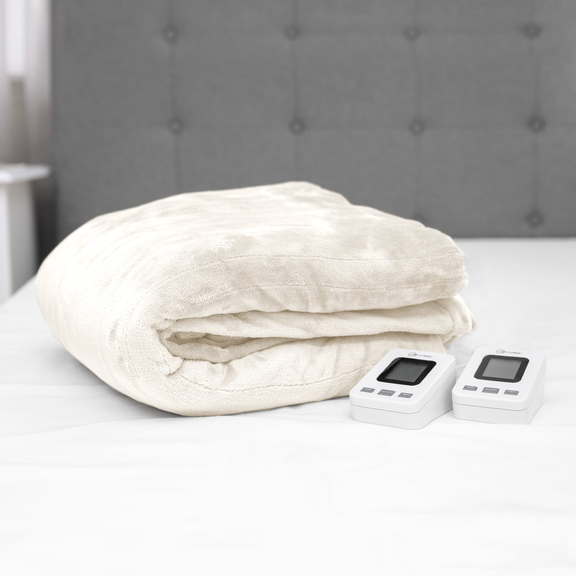 SensorPEDIC Electric Warming Blanket with SensorSafe & Two Digital