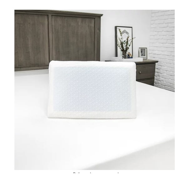 SensorPEDIC Essential Collection Gel-Overlay Memory Foam Comfort Bed Pillow