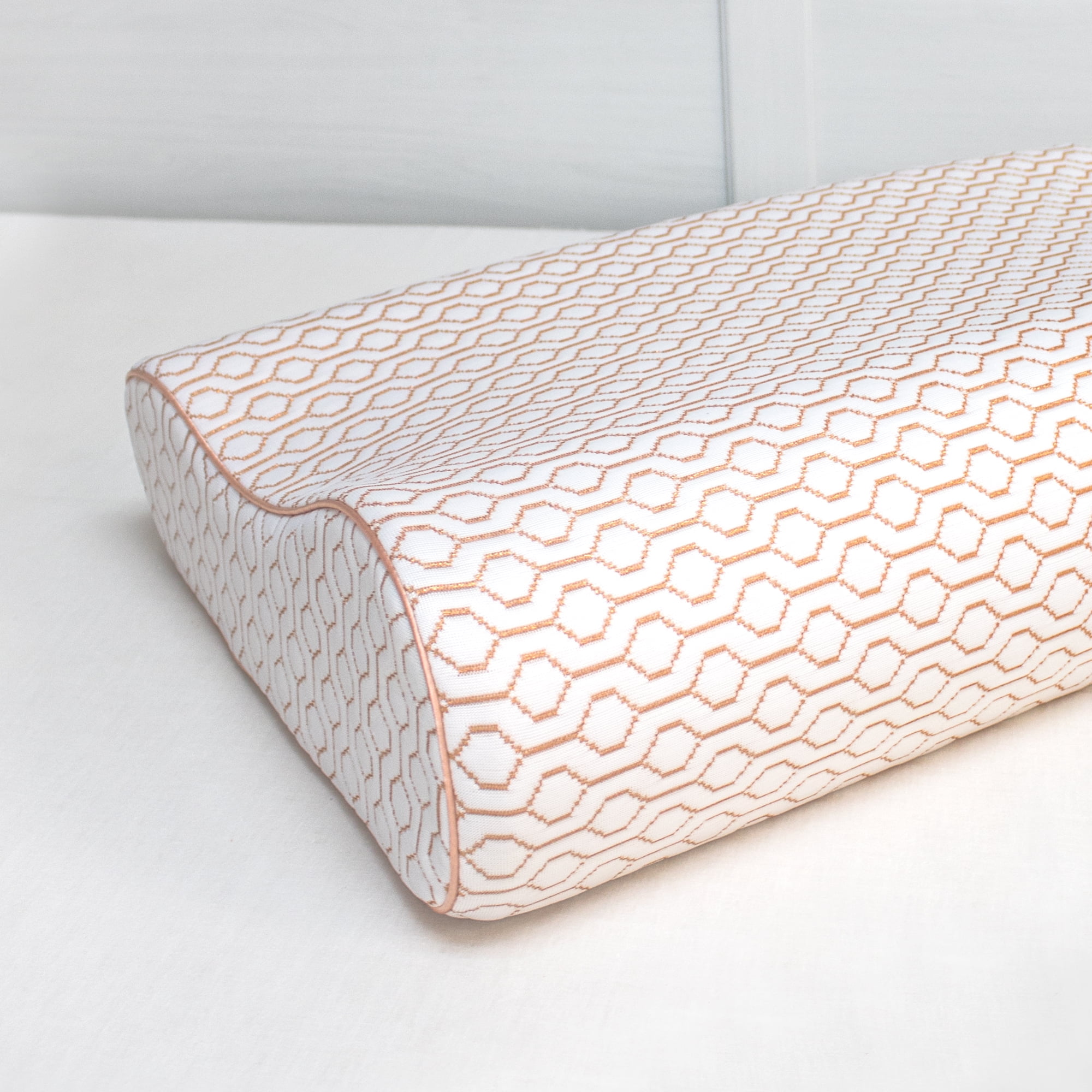 SensorPEDIC Memory Foam Classic Contour Copper Infused Bed Pillow