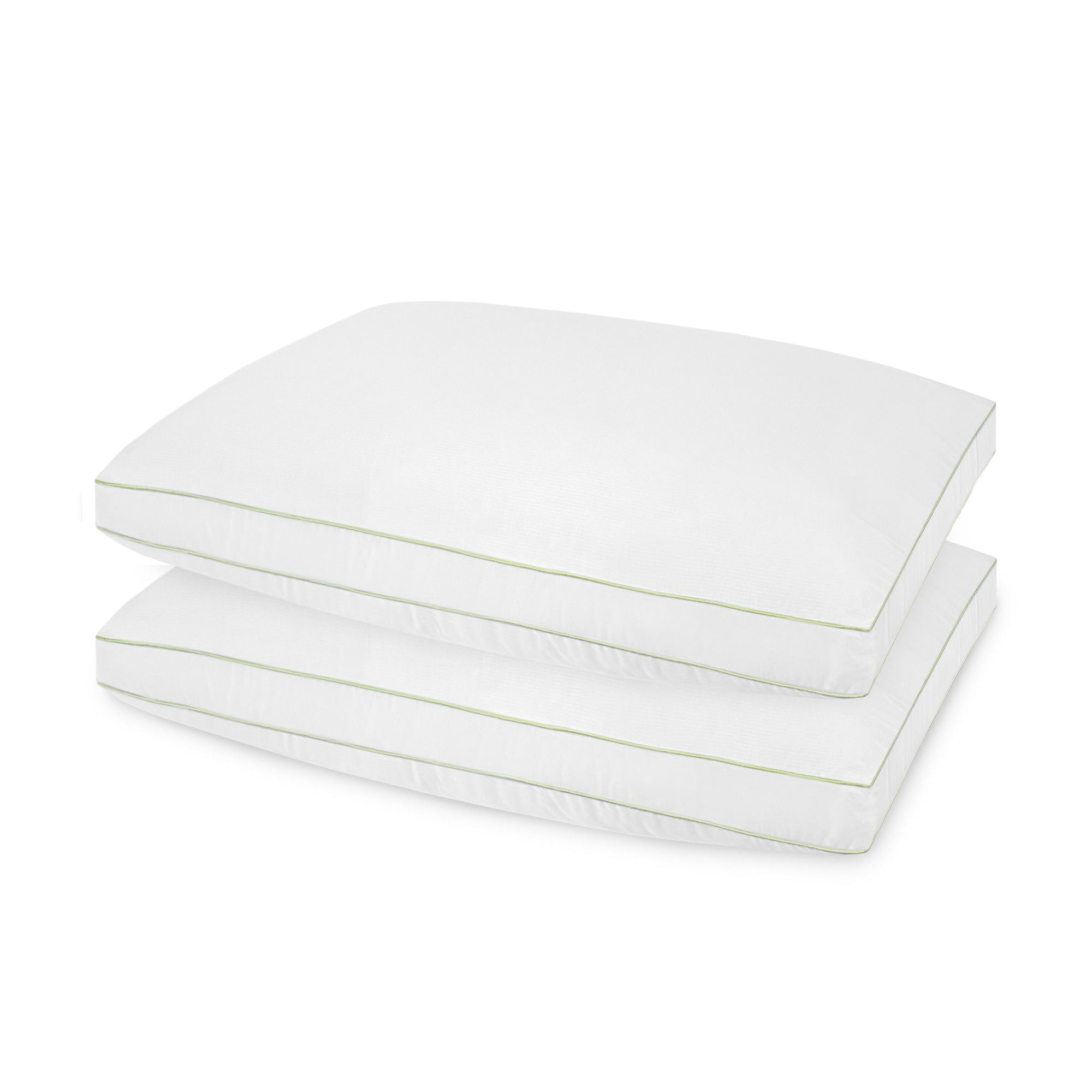 SensorPEDIC SofLOFT Firm Density Luxury Fabric Pillow, 2 Pack, Queen