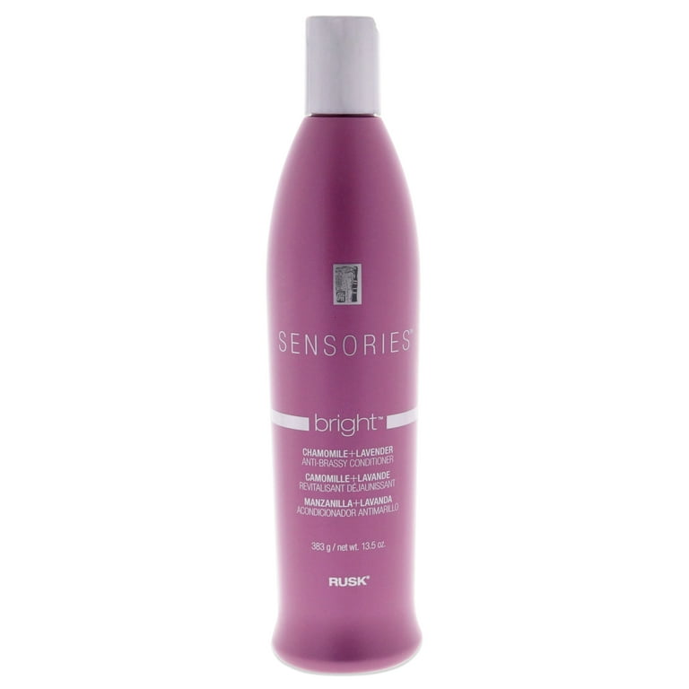 RUSK SENSORIES Bright Chamomile + Lavender Anti-Brassy Conditioner (13.5oz) RUSK SENSORIES Bright Chamomile + Lavender Anti-Brassy Conditioner (13.5oz)