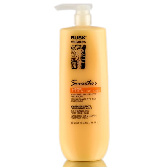 Sensories Smoother Passionflower & Aloe Leave In Texturizing Conditioner By Rusk - 33.8 O