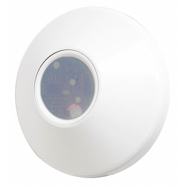 Adjustable Daylight Ceiling Photosensor in White with Digital Control