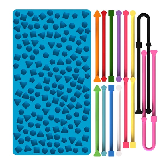 Sensory Activity Board Fidget Toy ,Quiet Stress Relief Fidget for Kids Adults,Screen-Free Travel Activity for Car and Airplane