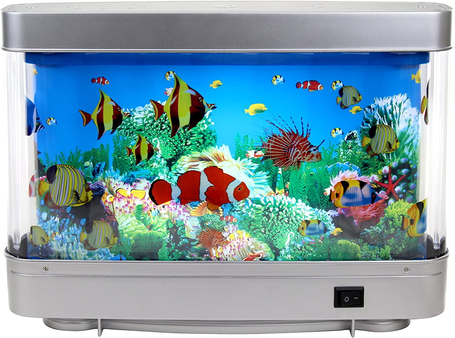 Sensory Artificial Aquarium Lamp – LED Virtual Fake Fish Tank with ...