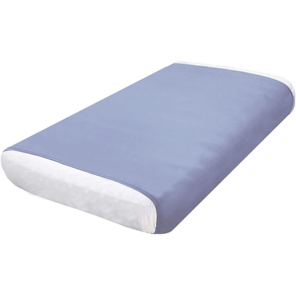 Sensory Bed Sheet for Compression Reduced Weighted Blanket to Keep Nice Sleeping Comfortable with Light Breathable Polyester, Grey,38"x60"