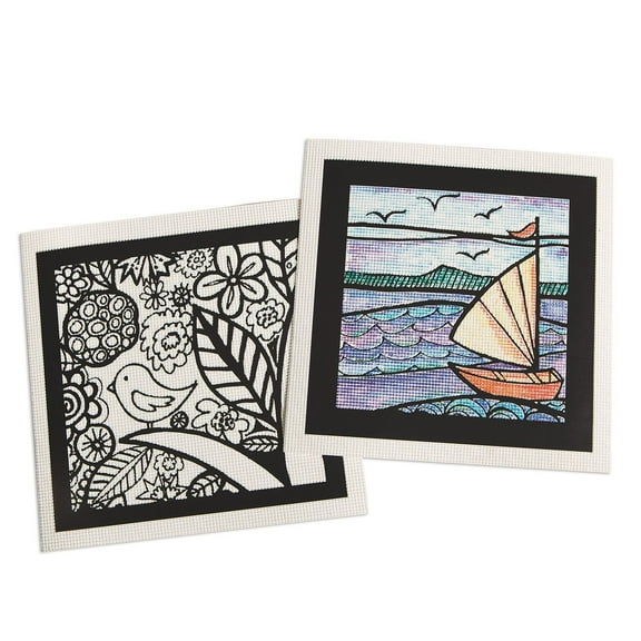 Sensory Coloring Craft Kit (Pack of 12)