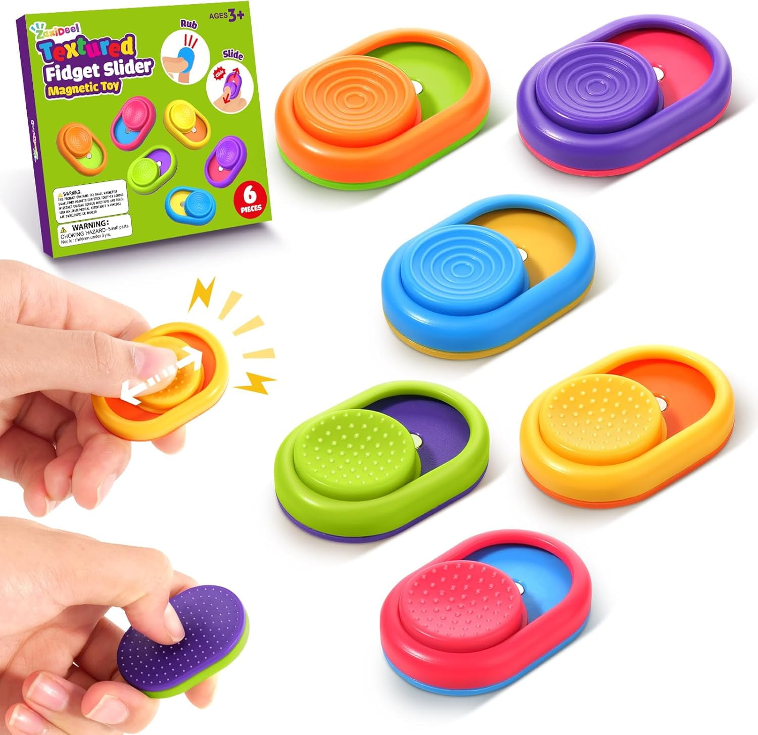 ZaxiDeel Sensory Toys for Autistic Children and Adults, 23 Pack Fidget Toys Zaxideel Sensory Toys for Children Ages 1 to 3