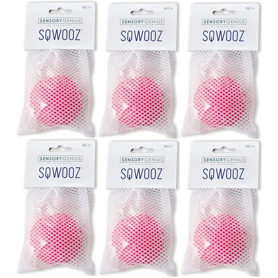 Sensory Genius Sqwooz Stress Ball 6/Bundle (MWA13785010-6)