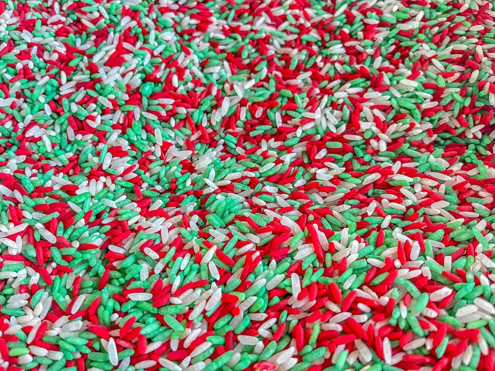  Sensory-N-Stuff Christmas Sensory Bin Rice - Christmas toys  2023 kids - Christmas Sensory Bin Filler - Christmas Sensory Rice -  Christmas stocking stuffers - 4Cups/2LB - RGW : Handmade Products