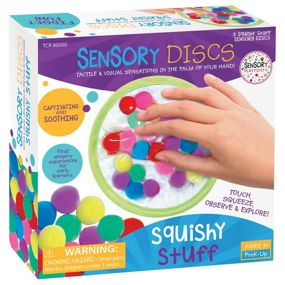 Sensory Playtivity Squishy Stuff Sensory Discs 3-Pack
