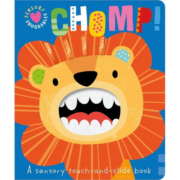 Sensory Snuggables Chomp!, (Board Book)