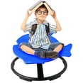 thumbnail image 1 of Sensory Spinning Chair for Kids with Autism & ADHD, Swivel Chair for Indoor/Outdoor Use, Sit and Spin Toys, Fish-Shaped Sensory Chairs for Autistic Children, Training Body Coordination, 1 of 6