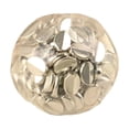 thumbnail image 1 of Sensory Squeeze Decor, Hand Exerciser, 3 in Diameter, Silver Clear Casing, Hand Strengthening, Stress Relief, Adult Work Use, 1 Pc, 1 of 5