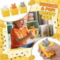 thumbnail image 1 of Sensory Squeeze Toys, Relaxation Relief Toys, Silicone Sensory Squeeze, Cheese Block Gray Mouse, Pop Up Fidgeting, Portable Relaxation, 2 In, 1 Pc, 1 of 7