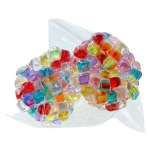 Sensory Squishy Stress Ball, Auditory and Tactile Dual Relief, Slow Rising Crunchy Squeeze Fidget for Tension Relief