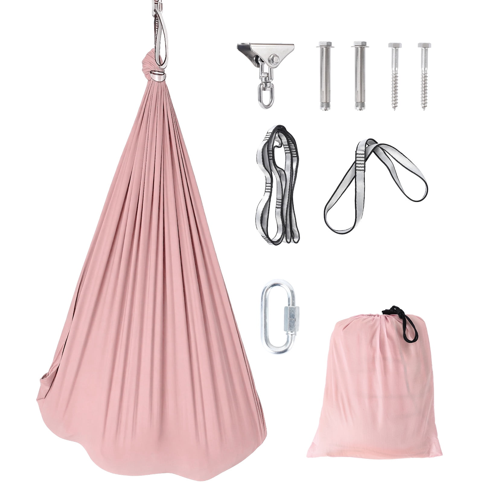 Sensory Swing for Kids - 55" x 59" Dual-Layer Therapy Swing for Autism, ADHD & Sensory Needs, Calming Hug Effect, 360° Swivel, Indoor/Outdoor Use, Supports Up to 300 Lbs