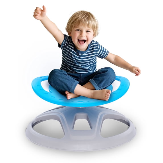 Sensory Swivel Chair, Sensory Spinning Chair for Autistic Kids, Sit and Spin Toy, Toddler Spinning Seat with Handle Design, Training Body Coordination