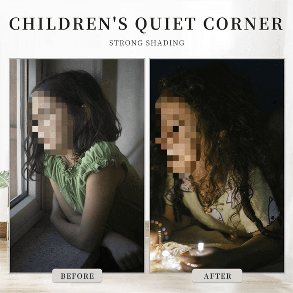 Sensory Tent Calm Down Corner Supplies for Autistic Children, Black Out Calming Play Pop Up Tent Sensory Room for SEN, Autism, ASD, ADHD with Travel Bag$$Office