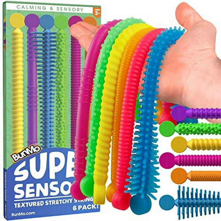 Sensory Toys Calming Textured Silly Stretchy Strings And Sensory Toys For Autistic Children. Stress Toys For Adults And Kids. Ideal Autistic Toys 6 Pack Walmart