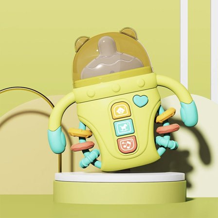 Sensory Toys For Autistic Children Early Education And Puzzle Solving Can Chew On Bottles Children's Music Hand Clapping Ringing