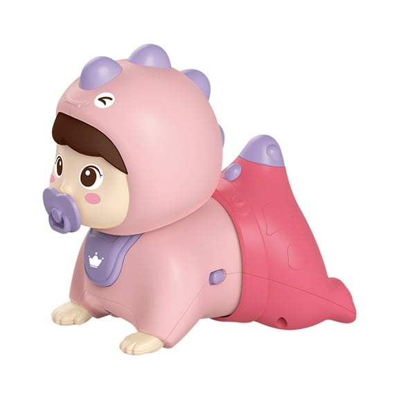 Sensory Toys For Toddlers 1-3 Crawling Doll Baby Learning To Crawl Early Education Toy Baby Up Trainer Pink One Size