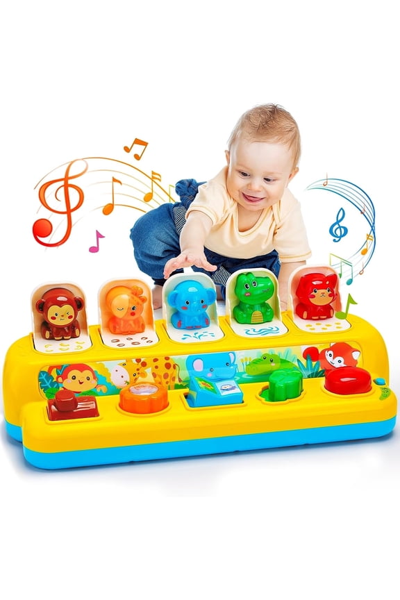 Sensory Toys for 1 Year Old, Educational Learning Toys for Toddlers 1 Years Christmas Birthday Gifts