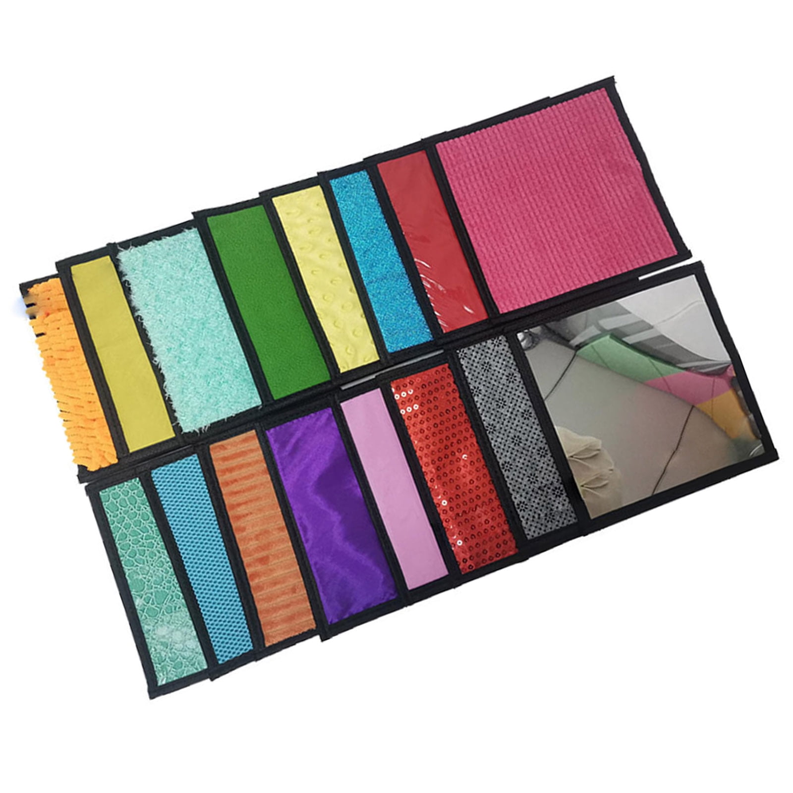 Sensory Training Mat For Child Play Rug Multiple Texture For Sensory Development & Interactive Learning