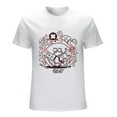 thumbnail image 1 of Sensu Men’s Graphic T-shirt Vintage Short Sleeve Sport Tee White 4XL, 1 of 5