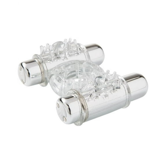 Sensuelle Double Action 2 X 7 Function Cockring Clear