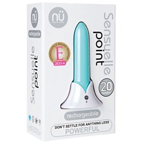 Sensuelle Point Teal Blue 20 Function Bullet